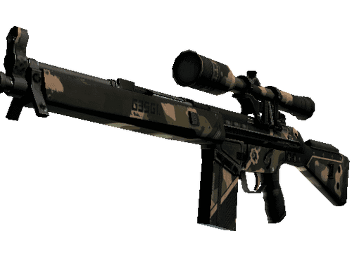 G3SG1 | Black Sand (Battle-Scarred)