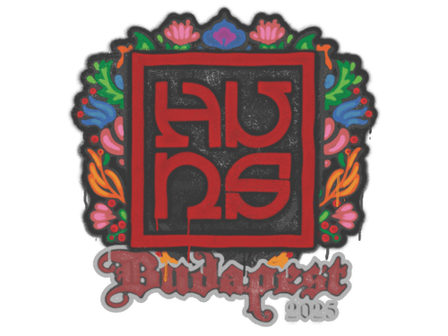 Sealed Graffiti | The Huns | Budapest 2025