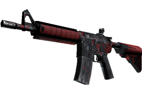 M4A4 | Red DDPAT (Well-Worn)