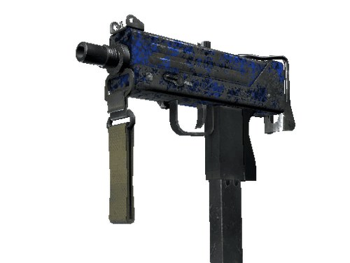 MAC-10 | Lapis Gator (Battle-Scarred)