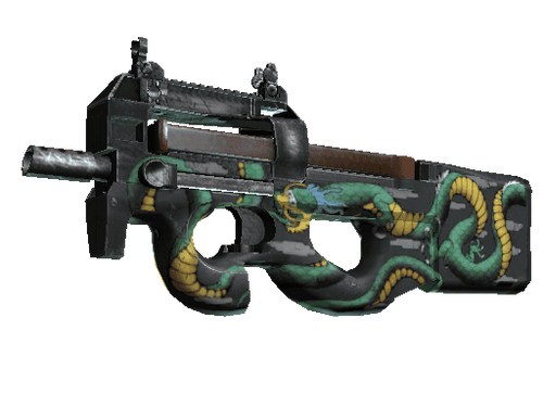 P90 | Emerald Dragon (Minimal Wear)