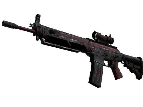 SG 553 | Fallout Warning (Battle-Scarred)