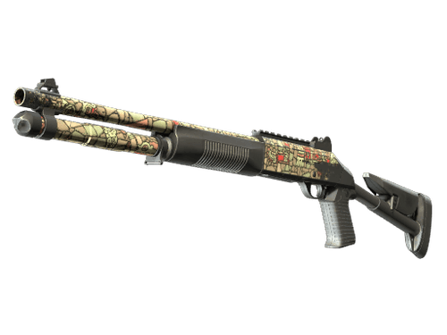 Souvenir XM1014 | Ancient Lore (Well-Worn)