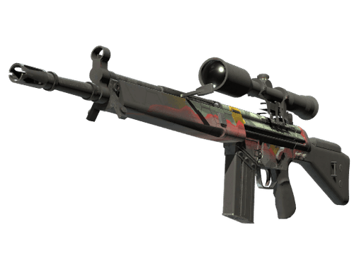 StatTrak™ G3SG1 | Keeping Tabs (Well-Worn)