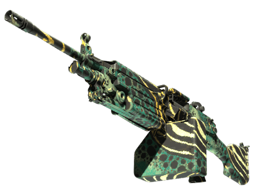 M249 | Emerald Poison Dart (Factory New)