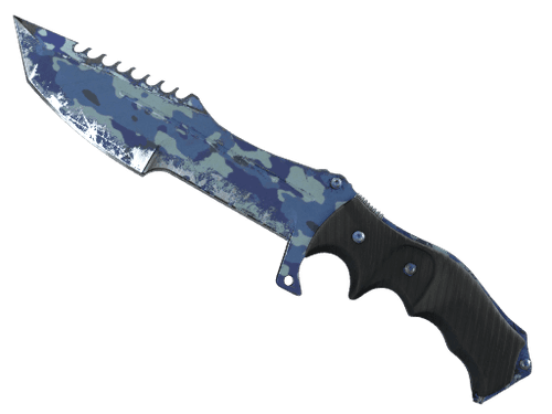 ★ Huntsman Knife | Bright Water (Well-Worn)