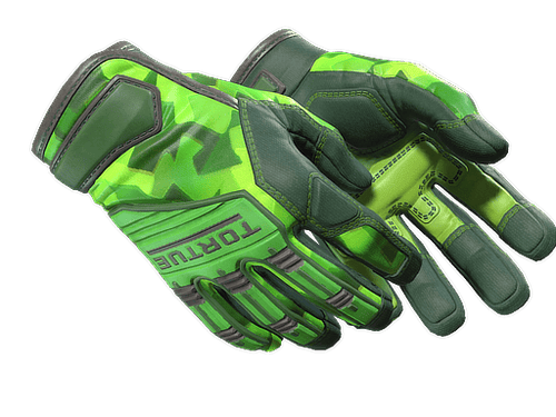 ★ Specialist Gloves | Lime Polycam (Factory New)