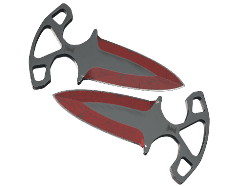 ★ StatTrak™ Shadow Daggers | Crimson Web (Well-Worn)