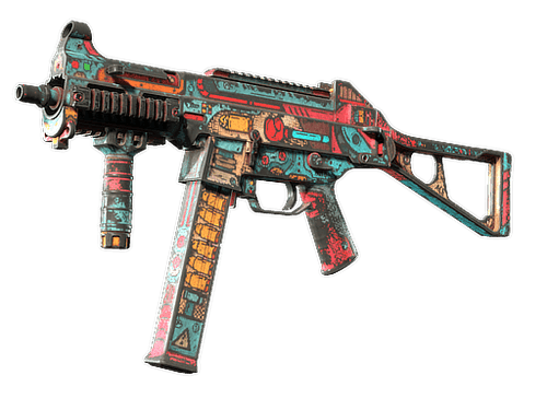 UMP-45 | K.O. Factory (Battle-Scarred)