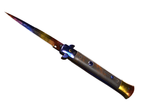 ★ StatTrak™ Stiletto Knife | Marble Fade (Factory New)