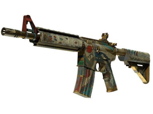 M4A4 | Eye of Horus (Battle-Scarred)
