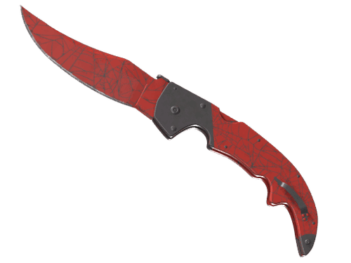 ★ Falchion Knife | Crimson Web (Factory New)