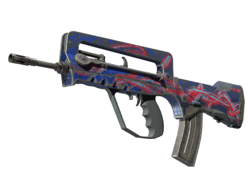 FAMAS | Afterimage (Well-Worn)