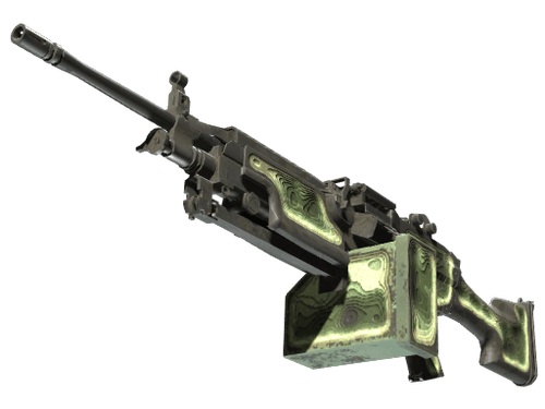 StatTrak™ M249 | Deep Relief (Battle-Scarred)