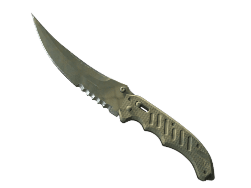 ★ Flip Knife | Safari Mesh (Well-Worn)
