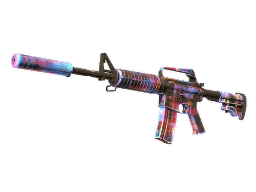 M4A1-S | Glitched Paint (Minimal Wear)