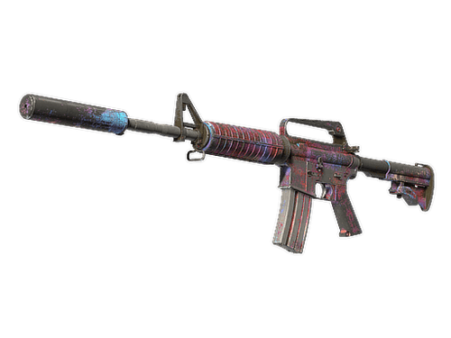 M4A1-S | Glitched Paint (Battle-Scarred)