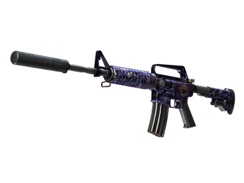 StatTrak™ M4A1-S | Black Lotus (Minimal Wear)