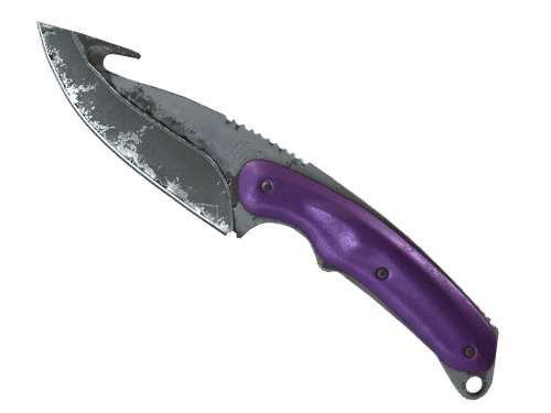 ★ StatTrak™ Gut Knife | Ultraviolet (Battle-Scarred)