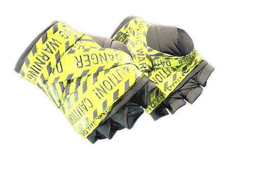 ★ Hand Wraps | CAUTION! (Factory New)