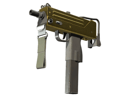 Souvenir MAC-10 | Gold Brick (Well-Worn)