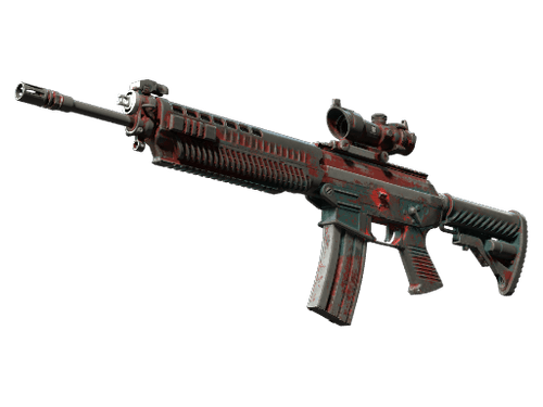 Souvenir SG 553 | Fallout Warning (Battle-Scarred)