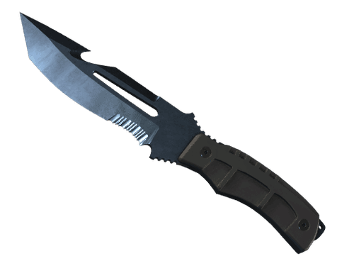 ★ StatTrak™ Survival Knife | Blue Steel (Factory New)