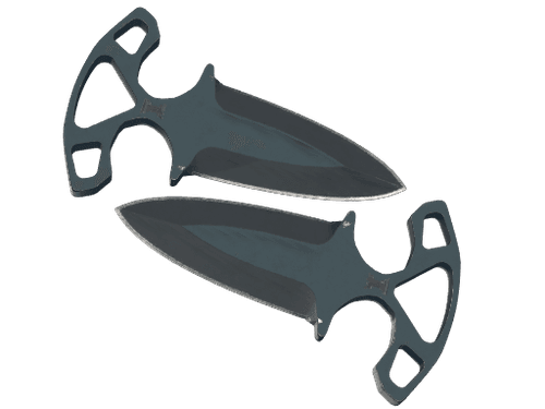 ★ StatTrak™ Shadow Daggers | Night (Well-Worn)