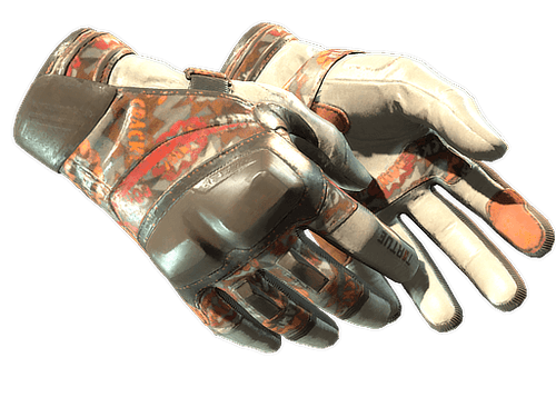 ★ Moto Gloves | POW! (Factory New)