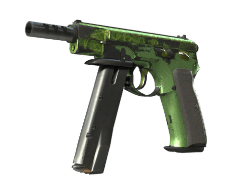 CZ75-Auto | Emerald Quartz (Battle-Scarred)