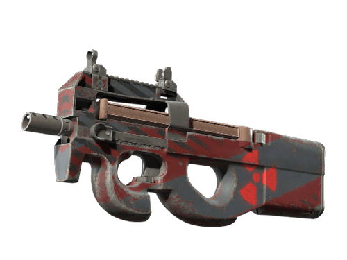 Souvenir P90 | Fallout Warning (Well-Worn)