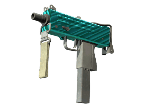 MAC-10 | Malachite (Minimal Wear)