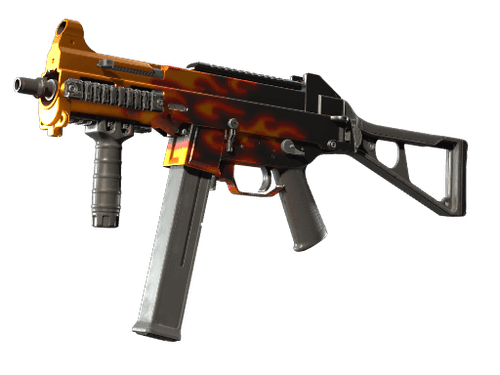 UMP-45 | Blaze (Minimal Wear)
