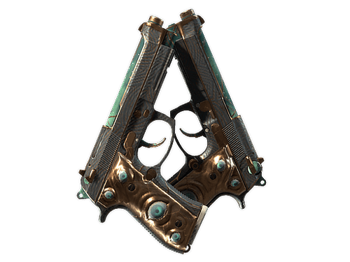 StatTrak™ Dual Berettas | Angel Eyes (Well-Worn)