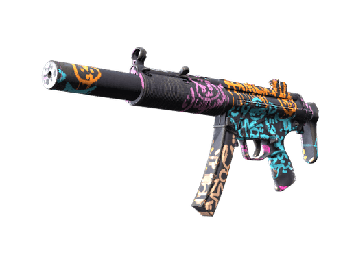 MP5-SD | Neon Squeezer (Field-Tested)