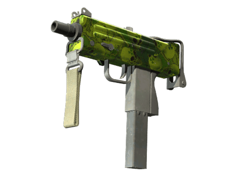 Souvenir MAC-10 | Nuclear Garden (Well-Worn)