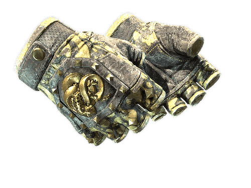 ★ Broken Fang Gloves | Yellow-banded (Battle-Scarred)
