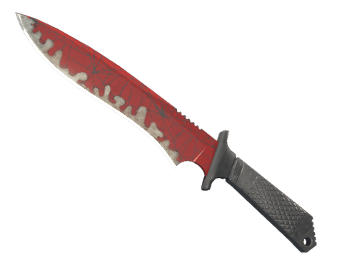 ★ StatTrak™ Classic Knife | Crimson Web (Well-Worn)