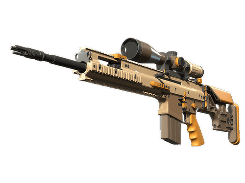 SCAR-20 | Short Ochre (Factory New)