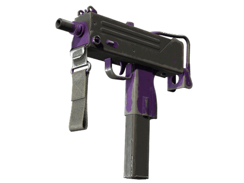 MAC-10 | Ultraviolet (Battle-Scarred)