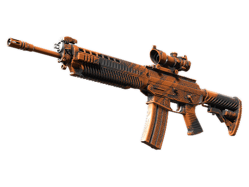 SG 553 | Basket Halftone (Factory New)
