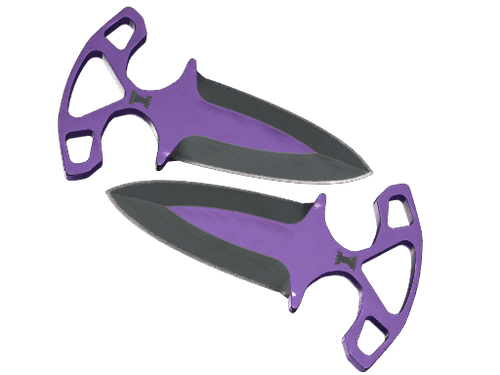 ★ StatTrak™ Shadow Daggers | Ultraviolet (Field-Tested)