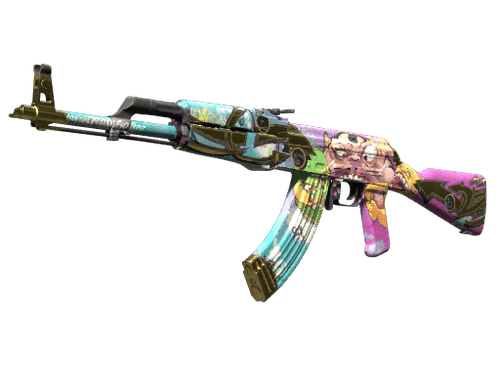 Souvenir AK-47 | B the Monster (Well-Worn)