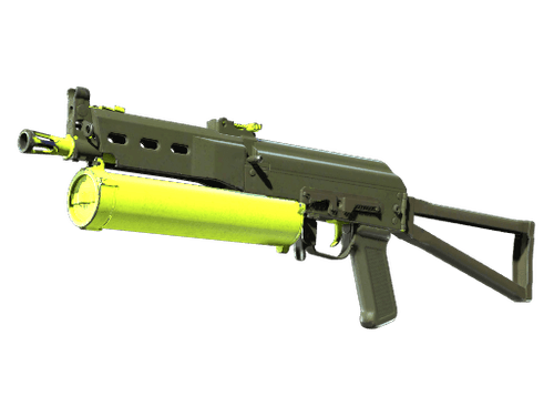 PP-Bizon | Chemical Green (Well-Worn)