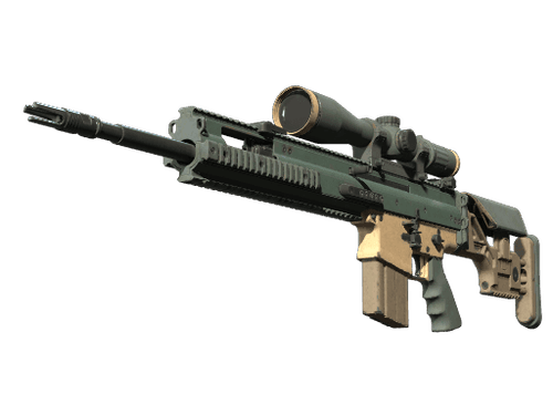 Souvenir SCAR-20 | Contractor (Well-Worn)