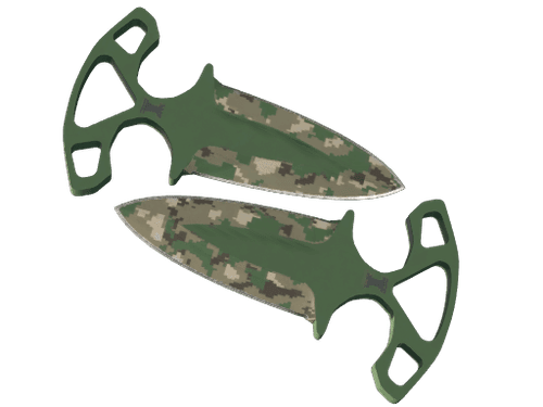 ★ StatTrak™ Shadow Daggers | Forest DDPAT (Minimal Wear)