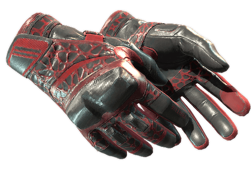 ★ Moto Gloves | Blood Pressure (Well-Worn)