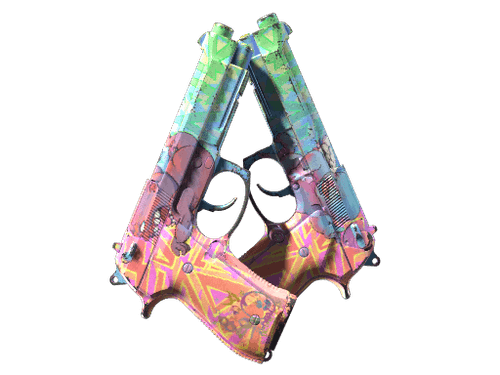 Souvenir Dual Berettas | Sweet Little Angels (Well-Worn)