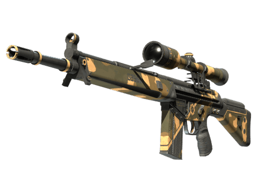 StatTrak™ G3SG1 | Black Sand (Well-Worn)