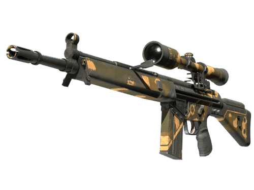 G3SG1 | Black Sand (Battle-Scarred)